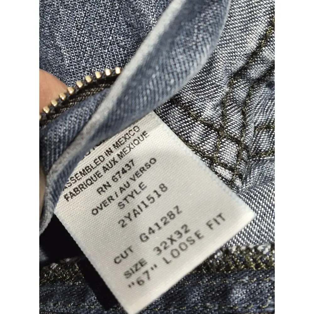 Polo Jeans Company Men’s Blue Denim Size 32/32 Jeans Straight Classic Fit